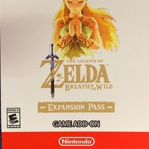 Zelda Breath of the wild Expansion Pack for Nintendo Swtich